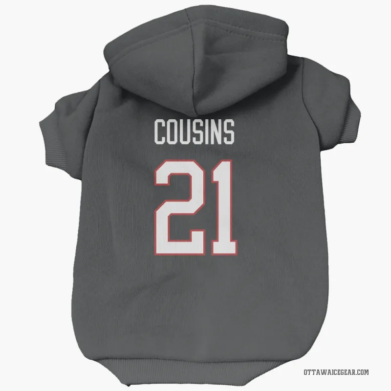 Nick Cousins Black Ottawa Senators Cat & Dog Pet Hoodie