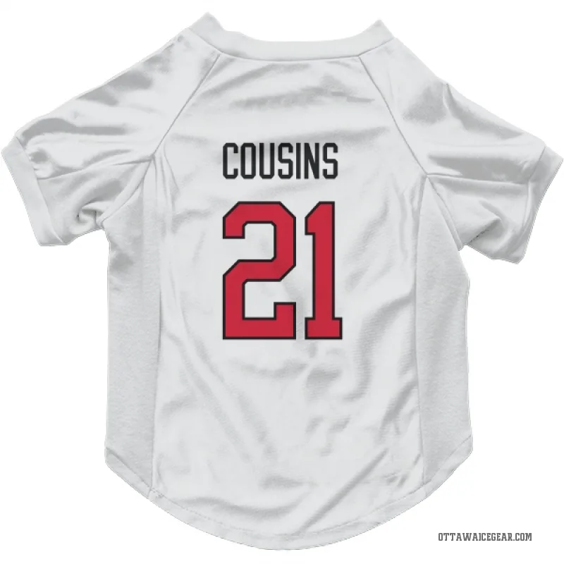 Nick Cousins White Ottawa Senators Cat & Dog Pet Jersey